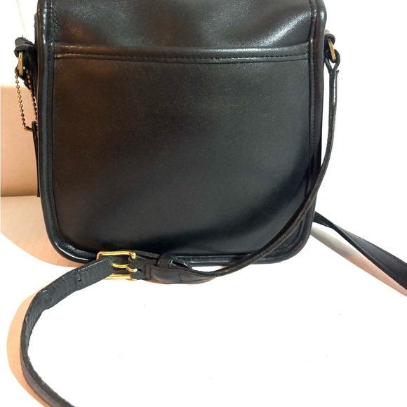 Coach Black Leather Crossbody Bag - Picture 7 of 10